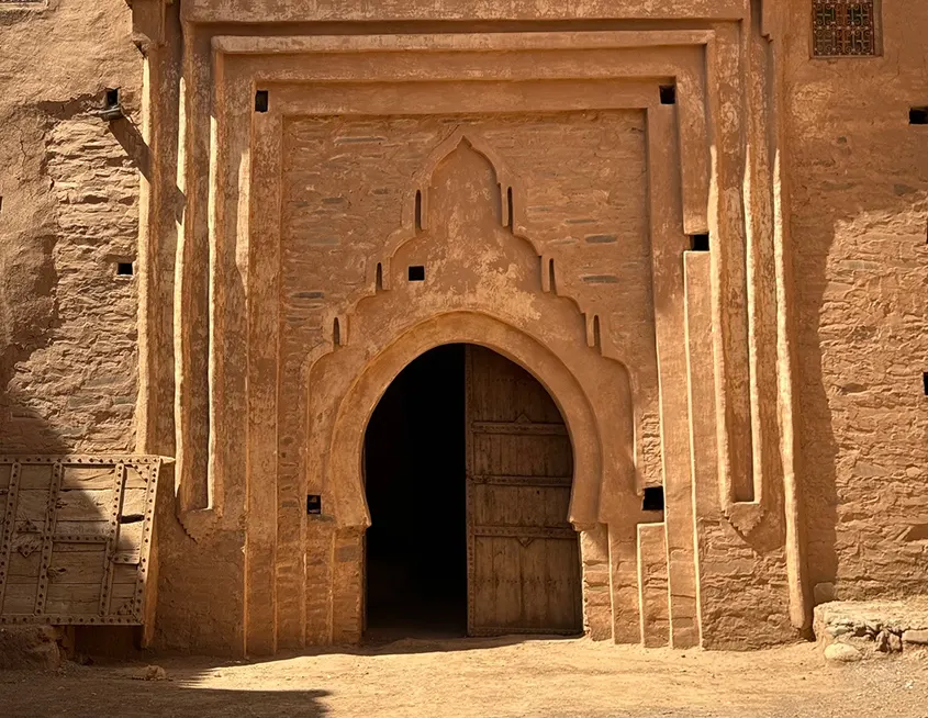 Kasbah des caids foto entrada