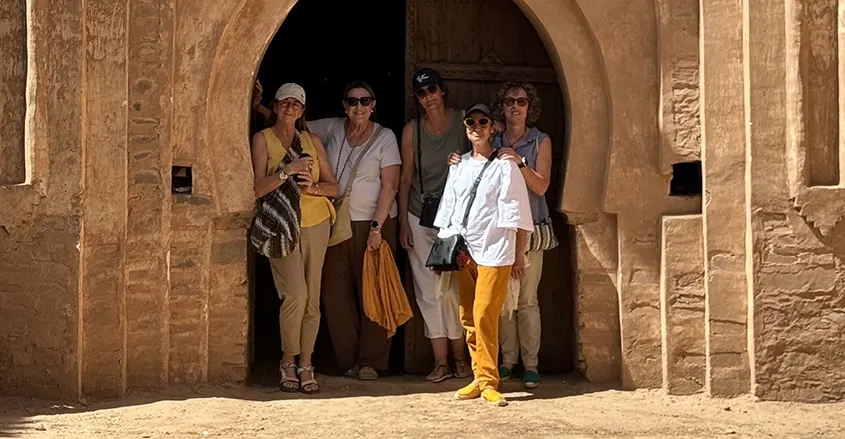 amigas de viaje en Marruecos con 1001 Tours