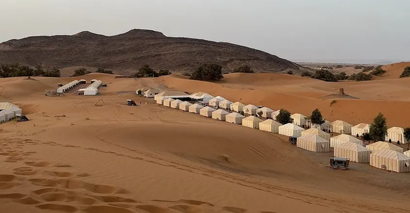 campamento de 1001 Tours Morocco en sus rutas personalizadas por Marruecos